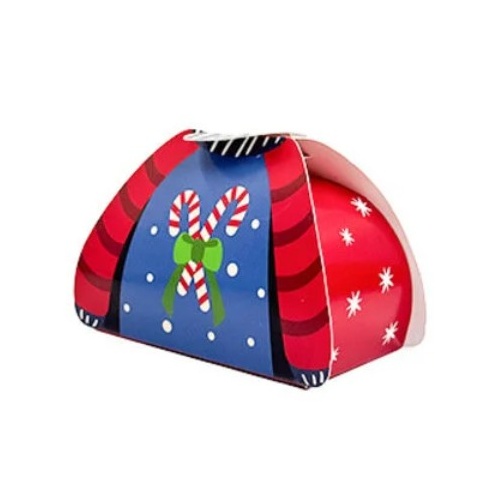 Candy Cane Sweater Treat Box  10.5cm