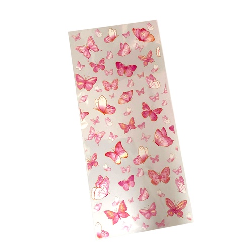 Butterfly Cellophane Bags 12.5 x 27.5cm 10pcs