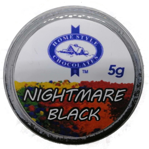 Chocolate Colouring - Nightmare Black 5g