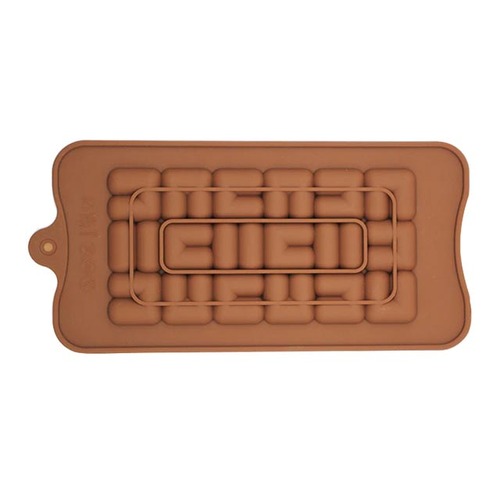 Curves Chocolate Bar Silicone Mould