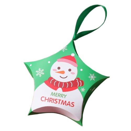 Hanging Tree Treat Box -Snowman