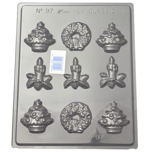 Christmas Variety Chocolate / Craft Mould