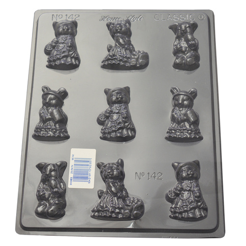 Cute Bunnies Chocolate / Craft Mould
