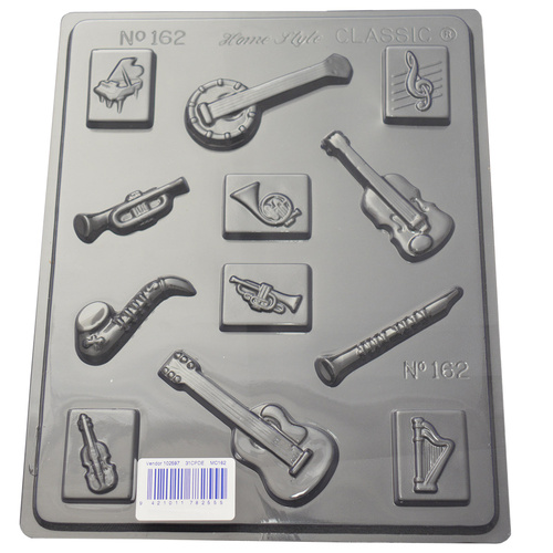 Musical Instruments Chocolate / Craft Mould