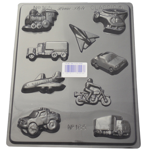Cars Trucks Planes Chocolate / Craft Mould