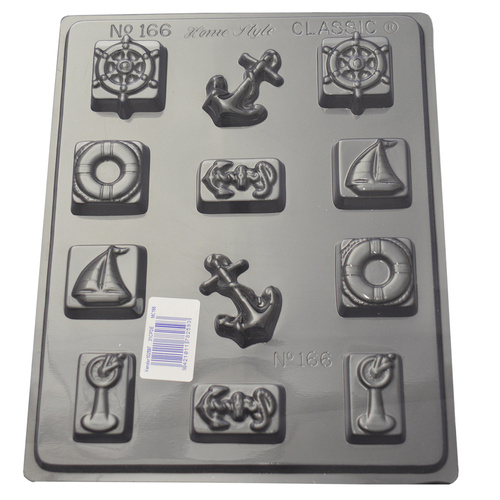 Nautical Shapes Chocolate / Craft Mould