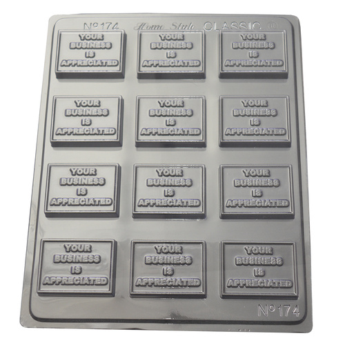 Your Business Is Appreciated Chocolate / Craft Mould