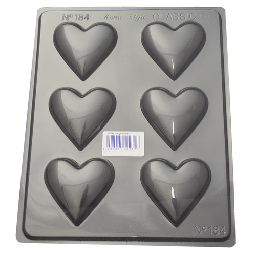 Large Hearts Chocolate / Craft Mould