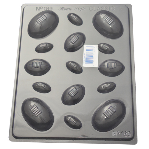 Rugby Balls Chocolate / Craft Mould