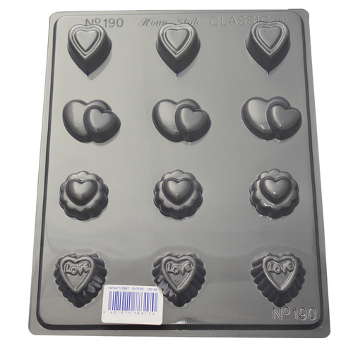 Assorted Sweet Hearts Chocolate / Craft Mould