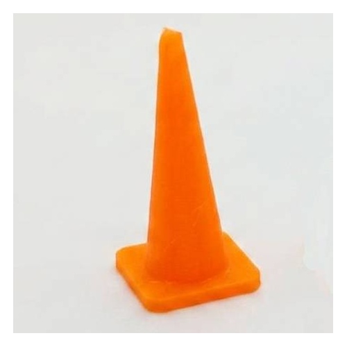 Realistic 3D Printed Traffic Cones for Model Railroads [Scale: G]