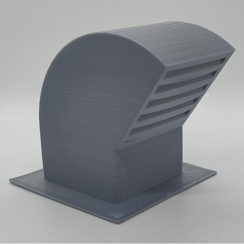 Square Roof Vent [Colour: Silver] [Scale: O] [Type: Large]