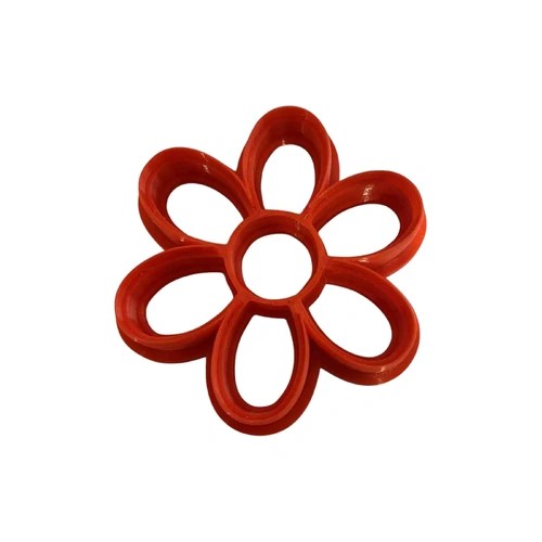 Round Petal Flower Fondant / Cookie Cutter 10cm