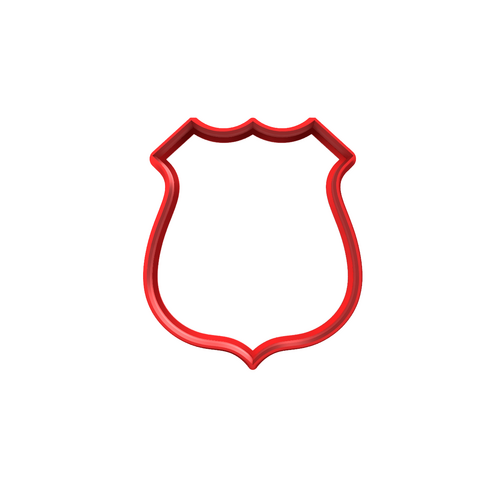 Large Badge Fondant / Cookie Cutter