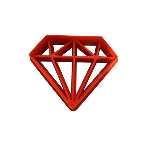 Diamond Imprint Fondant / Cookie Cutter 8cm