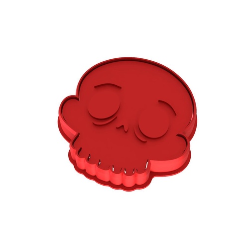 Skull Fondant / Cookie Cutter & Stamp