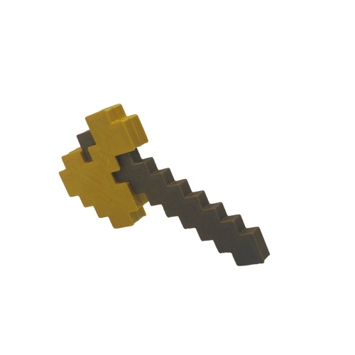 Minecraft Golden Pickaxe Cake Topper Decoration
