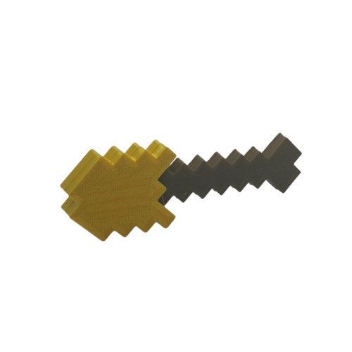 Minecraft Golden Shovel Cake Topper Decoration