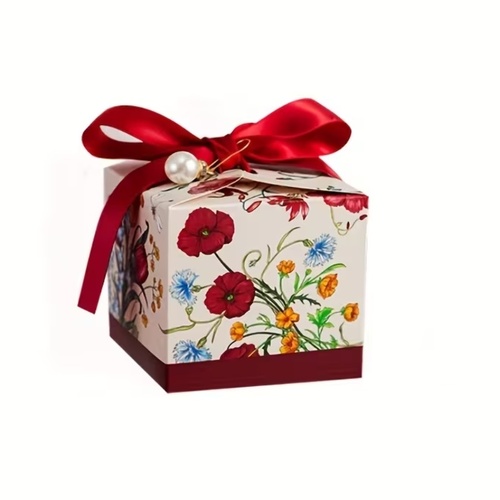 Red Flower Box  7cm