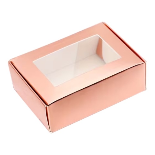 Rose Gold Metallic Box