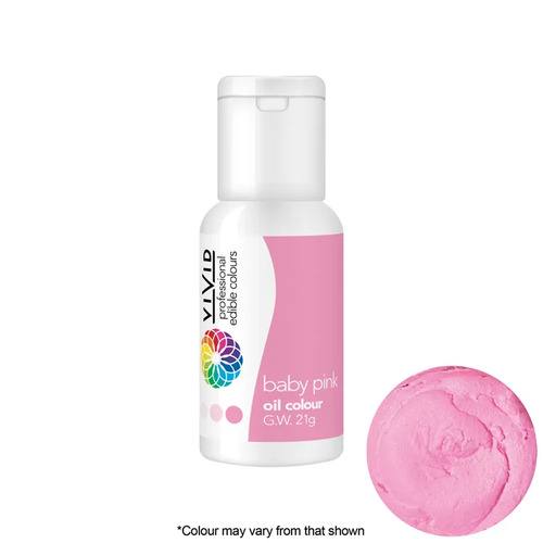 Vivid Baby Pink Oil Based Colour