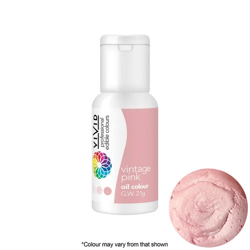 Vivid Vintage Pink Oil Based Colour